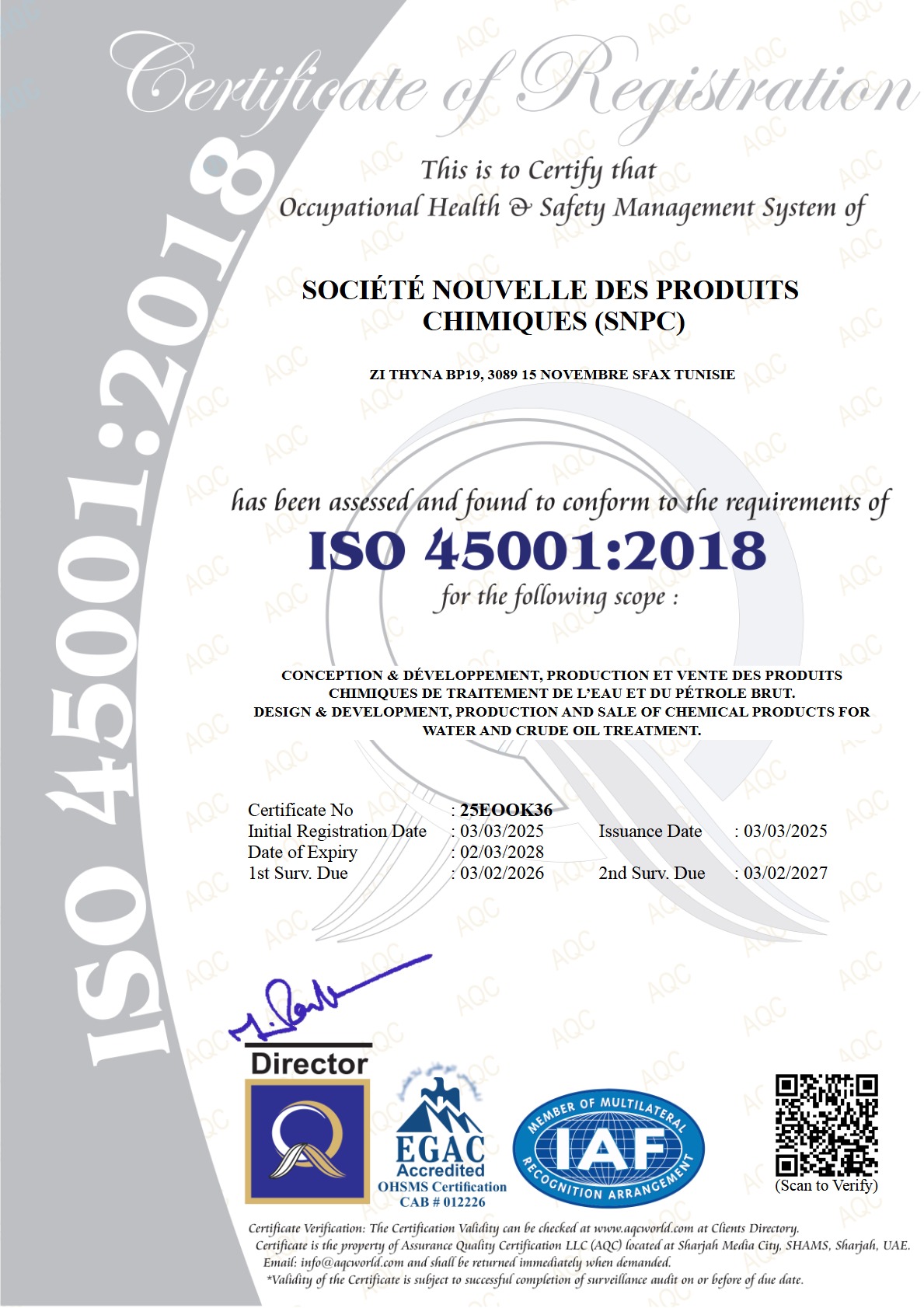ISO 45001:2018